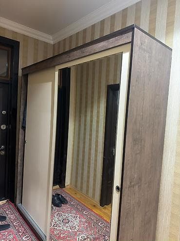 2 qapılı, Güzgülü, Qəhvəyi, Kupe, Düz dolab