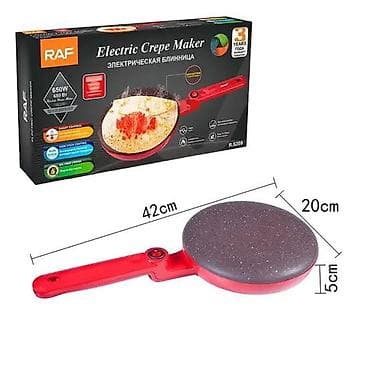 kamputer ucuz: RAF Electric Crepe Maker (R-5209) – Elektrik blinçak/krepl tavası - — 2