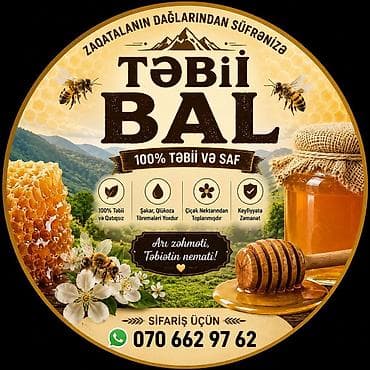 🍯 TƏBİİ DAĞ BALI SATILIR! 🍯 🌼 100% təbii, saf və keyfiyyətli bal 🐝 Öz
