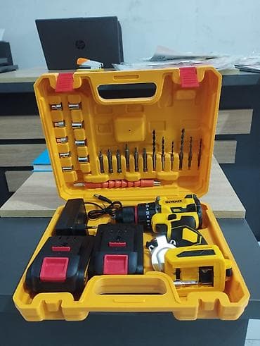 dewalt: Akkumulyatorlu qazma-vintgəcdən ibarət tam dəst Məhsul təsviri: - — 1