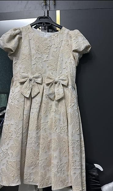 Qız uşaqları üçün zərif ziyafət donu 10 11 yaş