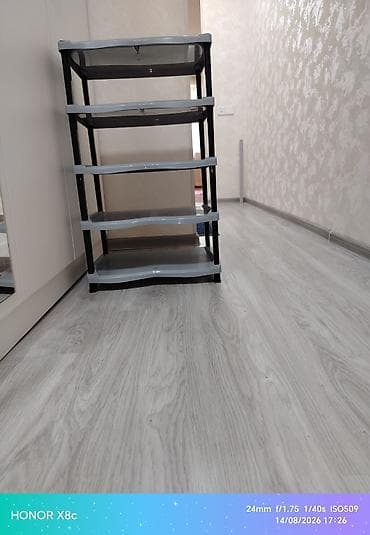 divar kitab refleri: 5 mərtəbəli Material: möhkəm plastik.Rəng: boz. Asan yığılır-sökülür — 3
