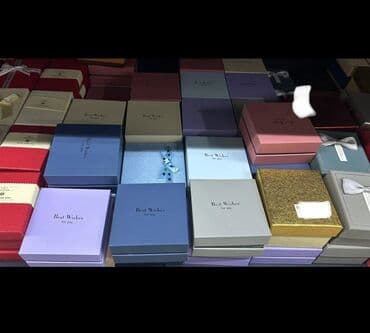 uzun qizil sirqalar: Təcili Satılır…Endirim Var… Üzük qabları dəsti — 4