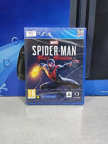 Playstation 4 üçün spider-man miles morales oyun diski. Tam yeni