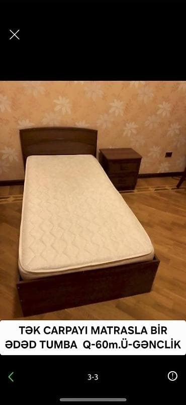 perla mebel dolablar: Təknəfərlik çarpayı, Dolab, Yeni — 3