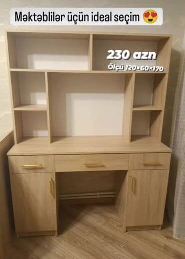 uşaq otağı aboyları: Oğlan və qız üçün, Yeni, Siyirməli, Yazı masası, Stulsuz — 1