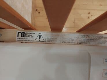 столик на кроватку: Для девочки и мальчика, Четырехугольная, Колыбель, С бортиками, С матрасом, Без механизма качания — 5