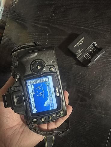 vətən kompüter: Nikon DX DSLR fotoaparat dəsti - Model: Nikon D60 (ekranda və — 2