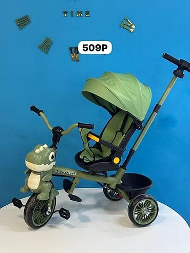 velesiped: Uşaq üçtəkərli velosipedləri – model seriyaları: 505P, 507P, 509P — 8