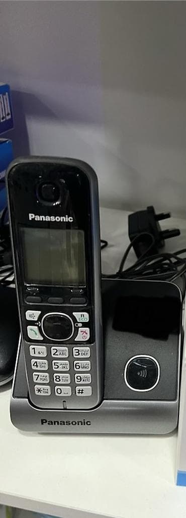 Stasionar telefon Panasonic, Simsiz, Yeni, Pulsuz çatdırılma