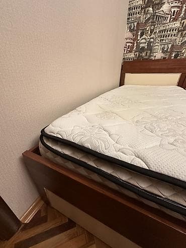taxta kravatlar: Yataq otağı mebeli dəsti Tərkibi: - İki nəfərlik çarpayı (taxta — 3