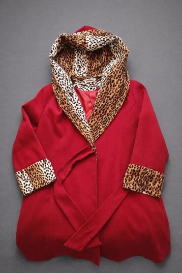 Palto, 2XL, rəng - Qırmızı