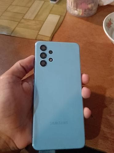 samsung a51 kabura: Samsung Galaxy A32, rəng - Göy, Barmaq izi — 2