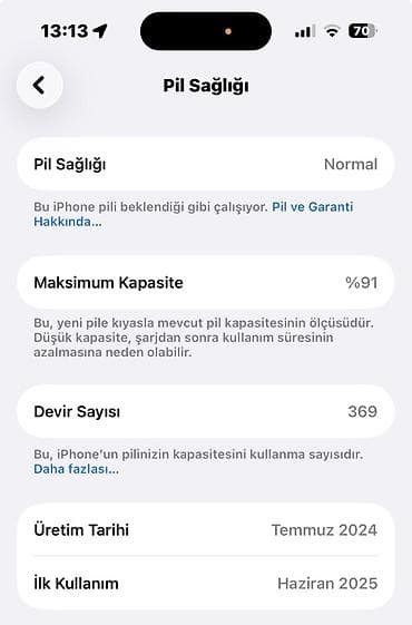 iphone 6 's: IPhone 15 Pro, 128 GB, Mavi, Face ID — 6