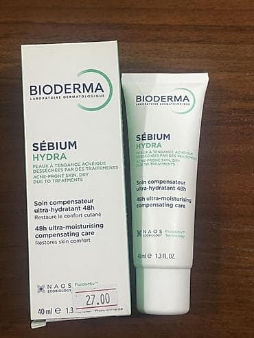uzdeki sizanaqlar ucun derman: Üz kremi, Bioderma, Akneyə meyilli dəri üçün, 40 ml, Yeni, Pulsuz çatdırılma — 1