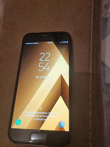 samsung a 5 qiymeti: Samsung Galaxy A3 2017, 16 GB, rəng - Qara, Barmaq izi — 10