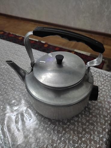 elektro manqal: Elektrikli alüminium çaydan Sovetindi . - Korpus: yüngül və möhkəm — 2