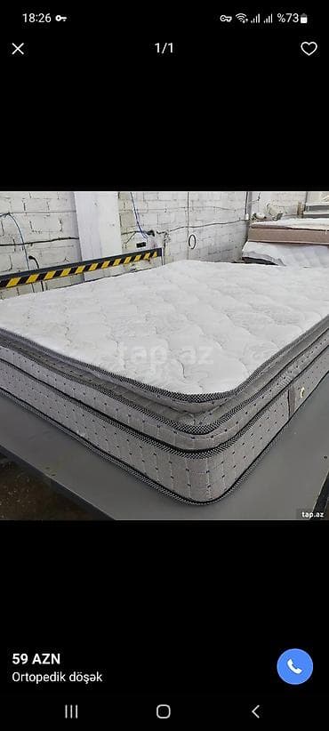 Dosek (Matras) Matras sifarişi ortopedik 16 növ matras+ döşək var