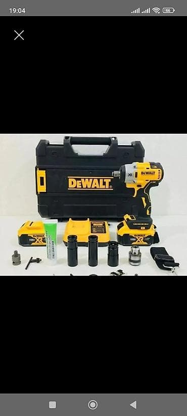 ucuz kask: DEWALT DCF seriyalı akkumulaytorlu zərbəli bolt-sökən (impact wrench) — 1
