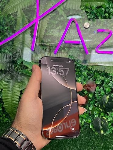 nokia 8910 i: IPhone 16 Pro, 128 GB, Natural Titanium, Face ID, Sənədlərlə — 2