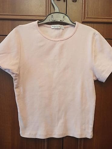 Brend: Stradivarius Model: Qadın t-shirt Rənglər: Açıq çəhrayı və