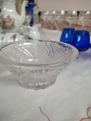 quru çay: Çay dəsti, rəng - Ağ, Xrustal — 3