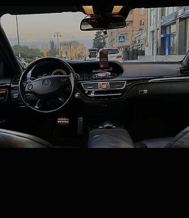 Avtomobil satışı: Mercedes-Benz S-Class (W221) sedan, qara rəng, benzinli, avtomatik — 3