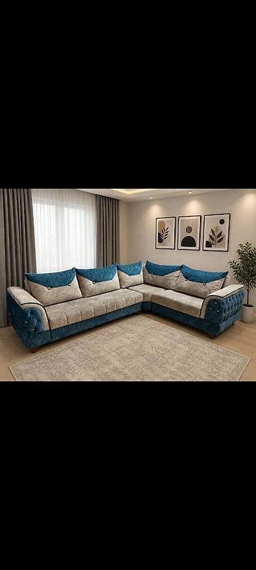 Divanlar: Künc divan, İşlənmiş, Açılan, Bazalı, Çatdırılma yoxdur — 1