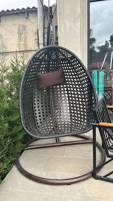 Bağ, çöl oturacaqları: Yeni, Oturacaq-yelləncək, Zontiksiz, Həsir toxunuşlu — 4