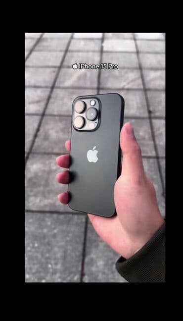 iphone 15 pro satilir: IPhone 15 Pro, 128 GB, Black Titanium — 1