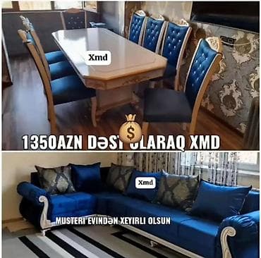 Yeni, Divan, Masa və oturacaqlar