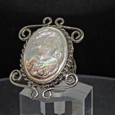 cutlukler ucun uzukler: Кольцо, Серебро, Жемчуг — 1