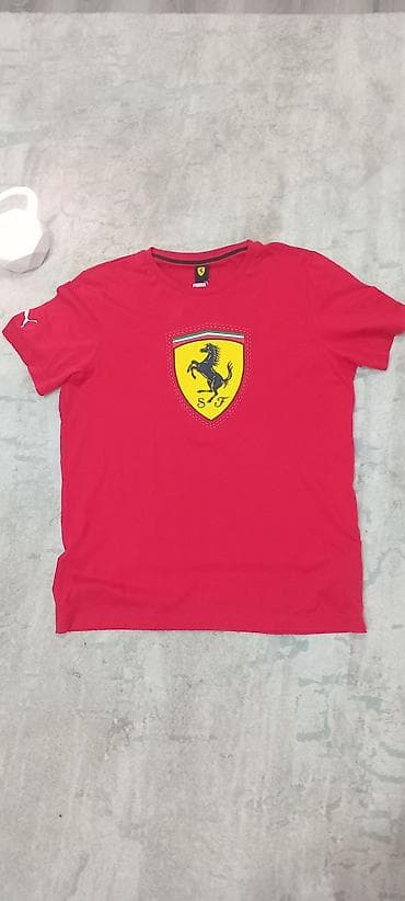 bu ilin debi: Futbolka, Puma, M, rəng - Qırmızı — 1