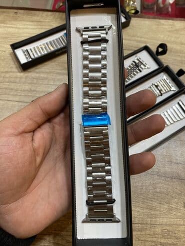 Zərgərlik əşyaları: Yeni, Kəmər, Apple, Metal, rəng - Gümüşü — 5