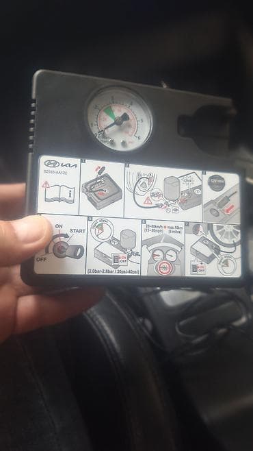 Hyundai/Kia orijinal Təkər Təmir Dəsti – 12V kompressor + 200 ml — 7