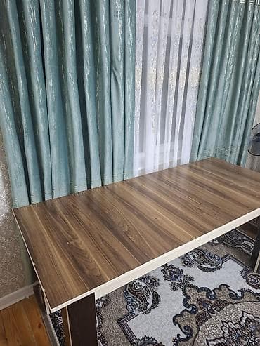 usaq stul: Qonaq masası, İşlənmiş, Açılmayan, Laminat, Dördbucaq masa — 1