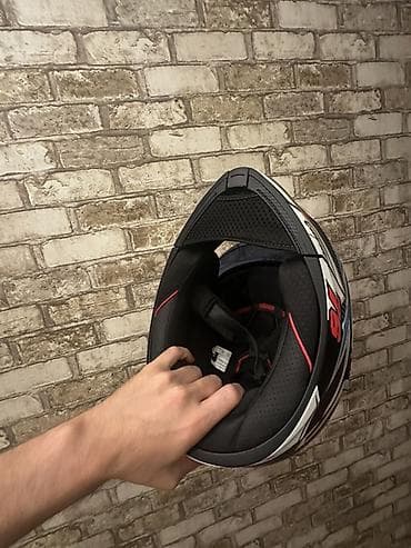 motor reduktor: Yenidir. Moto dəbilqə – flip-up (açılıb-bağlanan çənə hissəli) model — 4