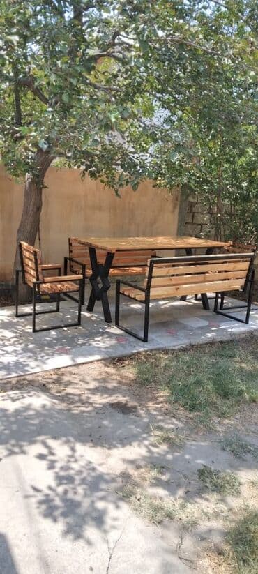 faizsiz kreditle mebeller: Yeni, Sadə stul, Taxta, Azərbaycan — 3