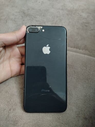 world telecom iphone 8 plus: IPhone 8 Plus, Jet Black, Qırıq — 1