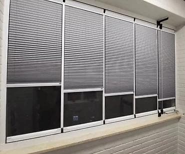 Daraq panellər: Plisse pərdələr – pəncərə və balkon qapıları üçün müasir günəşdən — 2