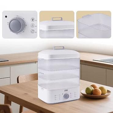 Мясорубки: Пароварка емкостей - 3, Новый, Бесплатная доставка — 3