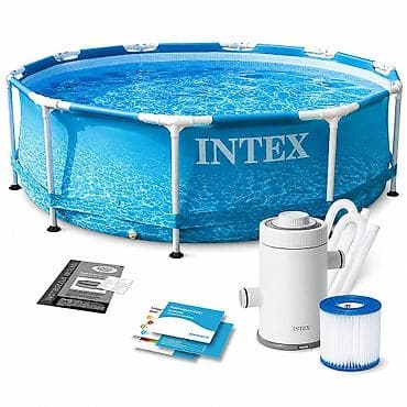 intex sederek: Intex 28208 karkazlı hovuz filterlə birlikdə 305x76 ölçüdə at-250531 — 1