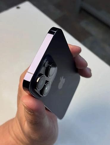 iphone 12 adapter: IPhone 14 Pro, 256 GB, Rose Gold, Zəmanət, Barmaq izi, Face ID — 3
