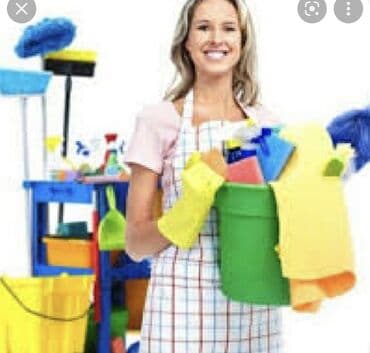 работа уборщицы на неполный рабочий день: Xadimə tələb olunur, 30-45 yaş, 1-2 illik təcrübə, Dəyişən qrafik, Gündəlik ödəniş — 1