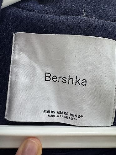 Paltolar: Palto, Bershka, XS, rəng - Göy — 4