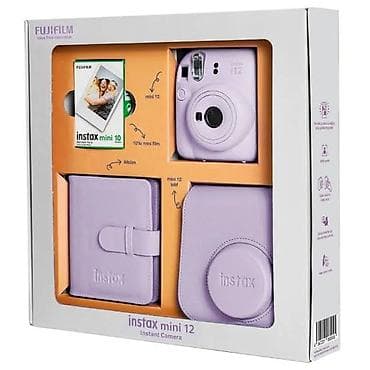 mini ats: Fujifilm Instax Mini 12 – Komplekt dəst Rəng: bənövşəyi (lavanda) — 1