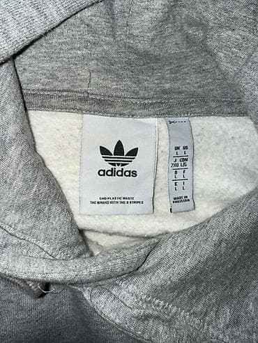 koftalar 2022: Svitşot, Adidas, L, rəng - Boz — 2