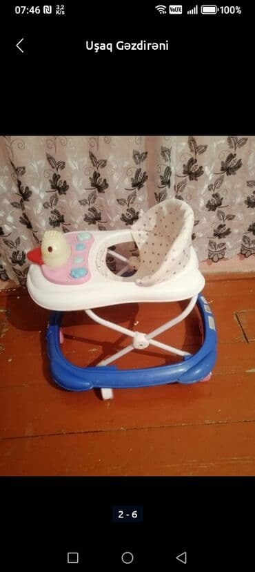 uşaq üçün masinlar: Salam aleykum Oglan ve qiz uşaqlari ucun yürütec satilir təzədir — 1