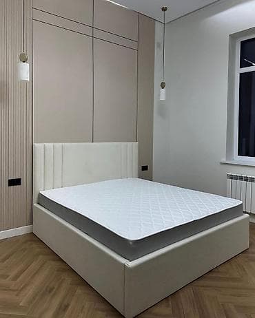 İkinəfərlik çarpayı, Bazalı, Matras ilə, Siyirməsiz