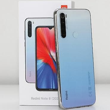 Redmi Note 8 (2021), 64 GB, rəng - Ağ, Barmaq izi, Face ID lalafo.az -da Redmi Note 8 (2021), 64 GB, rəng - Ağ, Barmaq izi, Face ID